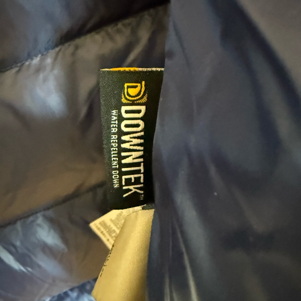 L.L. Bean Blue Quilted Puffer Vest - Picture 8 of 8